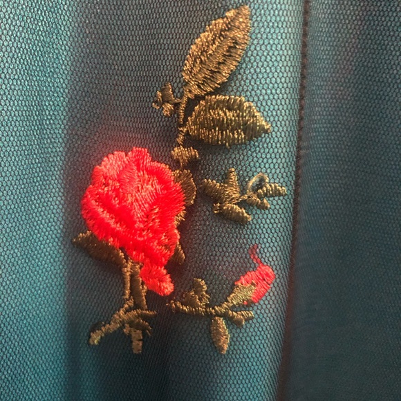 NWT - LuLaRoe Embroidered Skirt - Picture 8 of 8